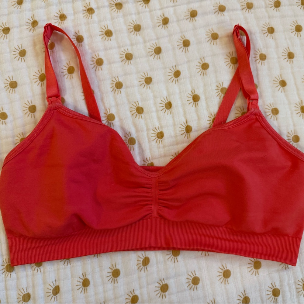 Kindred Bravely nursing bralette in pink